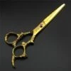 FUIENKO 6,0 Zoll Gold Farbe Drachen Griff Friseur Schere Professional Barber Haar Schere Friseur Werkzeuge Set,cutting Scissors
