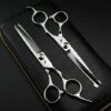 FUIENKO 6,5 Zoll Baby Schere Runde Kopf Schere Haarschnitt Schere Haar Schere Barber Scheren Friseur Schere Haar Cutter,thinning Scissors