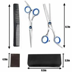 FUIENKO 11PCS Professional Hair Schneiden Schere Set Friseur Schere Haar Cape Friseur Ausdünnung Schere Haare Schneiden Schere Kit,5PCS,Vereinigten Staaten