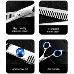FUIENKO 11PCS Professional Hair Schneiden Schere Set Friseur Schere Haar Cape Friseur Ausdünnung Schere Haare Schneiden Schere Kit,5PCS,Vereinigten Staaten -Angebote Schneidwerkzeug Store 67131662 5