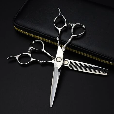 FUIENKO Professionelle JP 440c Stahl 6 Zoll Lager Haar Schneiden Schere Haarschnitt Verdünnung Barber Friseur Scheren Friseur Schere,cutting 2 FUIENKO Professionelle JP 440c Stahl 6 Zoll Lager Haar Schneiden Schere Haarschnitt Verdünnung Barber Friseur Scheren Friseur Schere,cutting – Bild 2
