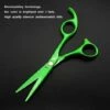 FUIENKO Professional Hair Schere Schneiden Barber Grüne 5,5 Zoll Haar Scissor Salon Scisors Ausdünnung Schere Friseur Schere,cuting Scissors