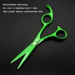 FUIENKO Professional Hair Schere Schneiden Barber Grüne 5,5 Zoll Haar Scissor Salon Scisors Ausdünnung Schere Friseur Schere,cuting Scissors -Angebote Schneidwerkzeug Store 67131670 5