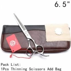 FUIENKO Z1006 6,5 "JP Edelstahl Friseur Shop Professional Hair Schere Salon Friseur Schere Ausdünnung Schere Haare Schneiden Schere,Z1006 Yin T 6.5YY