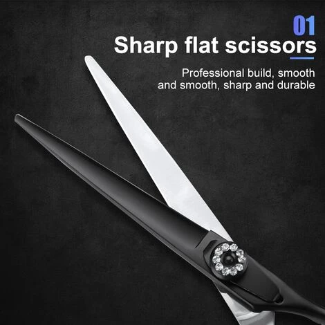 FUIENKO SENIGNOL 6 Zoll Haar Schere Dünner Professionelle Barber Scissor Set Haar Schneiden Schere Salon Haar Scheren 440C Japan Stahl,6.0 Thinning 3 FUIENKO SENIGNOL 6 Zoll Haar Schere Dünner Professionelle Barber Scissor Set Haar Schneiden Schere Salon Haar Scheren 440C Japan Stahl,6.0 Thinning – Bild 3