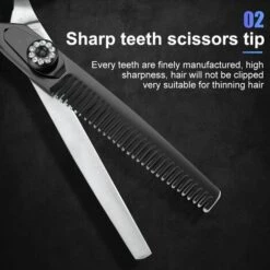 FUIENKO SENIGNOL 6 Zoll Haar Schere Dünner Professionelle Barber Scissor Set Haar Schneiden Schere Salon Haar Scheren 440C Japan Stahl,6.0 Thinning 8 FUIENKO SENIGNOL 6 Zoll Haar Schere Dünner Professionelle Barber Scissor Set Haar Schneiden Schere Salon Haar Scheren 440C Japan Stahl,6.0 Thinning -Angebote Schneidwerkzeug Store 67131795 4