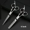 FUIENKO Professionelle Japan 440C 6'' Haar Schere Haarschnitt Scissor Verdünnung Barber Schneiden Scheren Friseur Schere Barbershop Set,cutting And Thinning