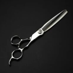 FUIENKO Professionelle Japan 440c 7 ''Gehobenen Haustier Hund Pflege Haar Schere Schneiden Friseur Haarschnitt Ausdünnung Schere Friseur Schere,thinning -Angebote Schneidwerkzeug Store 67131816 3