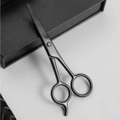 FUIENKO Haarschnitt Flache Schere Haar Schere Pony Bart Haar Trimmen Nase Friseur Scissors Hair Professional Barber -Angebote Schneidwerkzeug Store 67131849 3