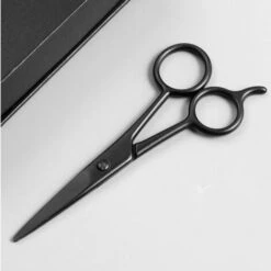 FUIENKO Haarschnitt Flache Schere Haar Schere Pony Bart Haar Trimmen Nase Friseur Scissors Hair Professional Barber -Angebote Schneidwerkzeug Store 67131849 4
