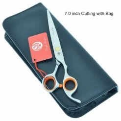 FUIENKO Lila Drachen 7 Zoll Haar Schneiden Schere 6,5 Zoll Ausdünnung Schere Friseur Schere Set Barbershop Haarschnitt Werkzeuge A0129B,A0129B-04-70