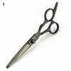 FUIENKO 1 Stücke Friseur Schere Haare Schneiden Salon Scissor Thining Scher Haar Styling Werkzeuge Haar Dressing Scissor,6 Inch 01