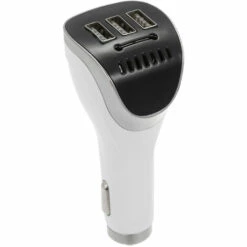 LIFCAUSAL Multifunktions-Auto-USB-Super-Schnellladegerät Mit Digitalanzeige Negativ-Ionen-Reiniger Sicherheitsgurt-Schneidemesser