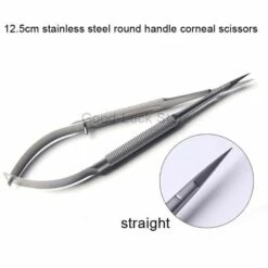 FUIENKO 12,5 Cm Edelstahl Runde Griff Gerade Hornhaut Schere