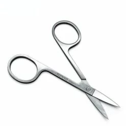 FUIENKO Edelstahl Professionelle Nagel Scheren Maniküre Für Nägel Augenbraue Nase Wimpern Häutchen Schere Gebogene Pediküre Make-Up Werkzeuge,Black -Angebote Schneidwerkzeug Store 67229907 5