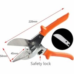 MONLY Zange, Gelenkschere, Gartenschere PVC-Polymerschere Mit Mehreren Winkeln Zum Schneiden Von PE, PVC PPR, Schneiden, Rohren, Ästen, Drähten Und Winkeln Von 40 Bis 135 Grad -Angebote Schneidwerkzeug Store 67261036 5