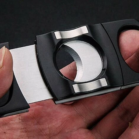 PERLE RARE Zubehör Für Kubanisches Zigarrenwerkzeug Mit Zwei Klingen Aus Edelstahl, Tragbarer Scharfer Gezackter Zigarrenschneider, Große Zigarrenschere, Zigarrenschere 5 PERLE RARE Zubehör Für Kubanisches Zigarrenwerkzeug Mit Zwei Klingen Aus Edelstahl, Tragbarer Scharfer Gezackter Zigarrenschneider, Große Zigarrenschere, Zigarrenschere – Bild 5