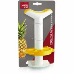 DUTCH CREATIVE BRANDS Vacu Vin Ananasschneider Und -Teiler, Ananas Schneider, Ananasteiler, Ananasentkerner, Weiß / Gelb, 4863260 5 DUTCH CREATIVE BRANDS Vacu Vin Ananasschneider Und -Teiler, Ananas Schneider, Ananasteiler, Ananasentkerner, Weiß / Gelb, 4863260 -Angebote Schneidwerkzeug Store 67634632 3