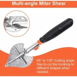 HIASDFLS Winkelschere Aus Aluminiumlegierung Und Sk5-Gehrungsschere Mit Mehreren Winkeln, 45 ° Bis 135 °, DIY-Fotorahmen-Dekoration -Angebote Schneidwerkzeug Store 67820546 4