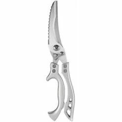 ECHOO Multifunktionale, Leistungsstarke Edelstahl-Hähnchenknochenschere, Scharfe Haushaltsküchenschere Und Hühnerknochen- Und Fischgräten-Küchenschere Mit Aluminiumgriff