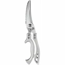 ECHOO Multifunktionale, Leistungsstarke Edelstahl-Hähnchenknochenschere, Scharfe Haushaltsküchenschere Und Hühnerknochen- Und Fischgräten-Küchenschere Mit Aluminiumgriff