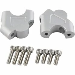 MONLY Paar Motorrad Lenkererhöhung Silber Lenkererhöhung 22mm Für BMW R1200GS LC R1250GS 1G13 K50 -Angebote Schneidwerkzeug Store 67914268 3