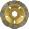 MONLY Diamant-Schleifscheibe 80mm Diamant-Segment-Schleifscheibe Topf-Trennscheibe Diamant-Schleifscheibe Topf-Schleifscheibe Für Beton Marmor Granit