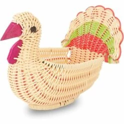 MONLY Agatige Aufbewahrungskorb, Geflochtener Obstkorb In Hühnerform Für Küchenarbeitsplatte