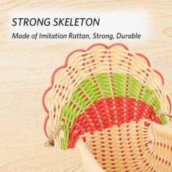 MONLY Agatige Aufbewahrungskorb, Geflochtener Obstkorb In Hühnerform Für Küchenarbeitsplatte -Angebote Schneidwerkzeug Store 68148012 3