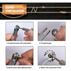 MONLY Leder-Distanzwerkzeug Schuhmacher-Sattlerei-Werkzeug Lederbohren -Angebote Schneidwerkzeug Store 68291591 3