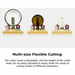 MONLY Glasschneider Für Quadratische Und Runde Flaschen Glasflaschenschneider Craft Glass Cutter Tool -Angebote Schneidwerkzeug Store 68293869 4