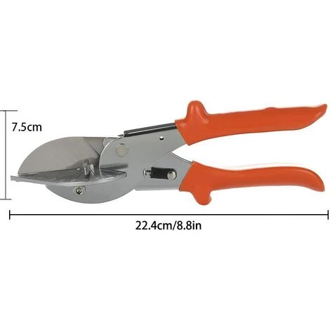 MONLY Zange, Gelenkschere, Gartenschere PVC-Polymerschere Mit Mehreren Winkeln Zum Schneiden Von PE, PVC PPR, Schneiden, Rohren, Ästen, Drähten Und Winkeln Von 40 Bis 135 Grad 3 MONLY Zange, Gelenkschere, Gartenschere PVC-Polymerschere Mit Mehreren Winkeln Zum Schneiden Von PE, PVC PPR, Schneiden, Rohren, Ästen, Drähten Und Winkeln Von 40 Bis 135 Grad – Bild 3