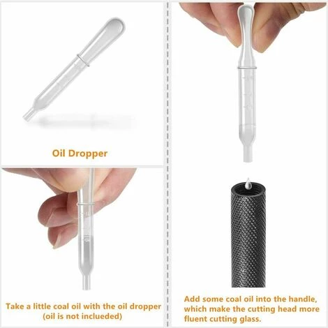 MONLY Professioneller Glasschneider, Glasschneidewerkzeug, Geschmiertes Wolframkarbid-Schneidrad, Schneidet 3–12 Mm Glas, Spiegel, Fliesen Und Buntglas, 6er-Pack, Fonepro 2 MONLY Professioneller Glasschneider, Glasschneidewerkzeug, Geschmiertes Wolframkarbid-Schneidrad, Schneidet 3–12 Mm Glas, Spiegel, Fliesen Und Buntglas, 6er-Pack, Fonepro – Bild 2