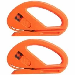 MONLY Snitty Safety Cutter Car Vinyl Wrap Schneidewerkzeug Kohlefaser-Schneidemesser, 2 Stück