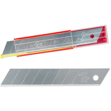 PAJARITO PREMIUM-Abbrechklingen 18 Mm Für Cuttermesser - LONG LIFE - 10er-Pack 2 PAJARITO PREMIUM-Abbrechklingen 18 Mm Für Cuttermesser - LONG LIFE - 10er-Pack – Bild 2