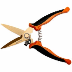 FRONTTOOL Universalschere Allzweckschere Multifunktionsschere - Titanbeschichtete Edelstahlklingen, Langlebige Stabilität, Dauerhaft Scharfe Schneidflächen